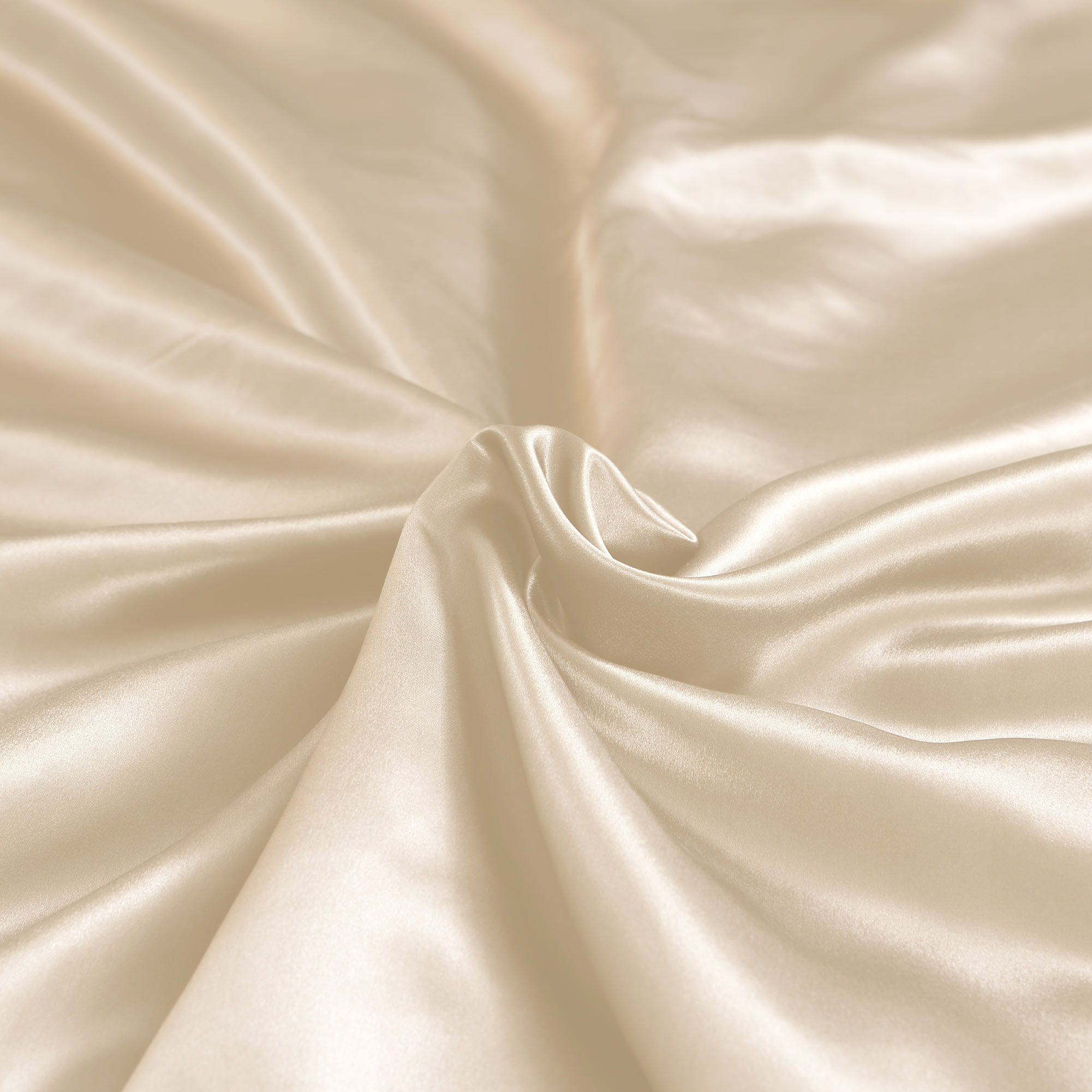 Beige silk fabric