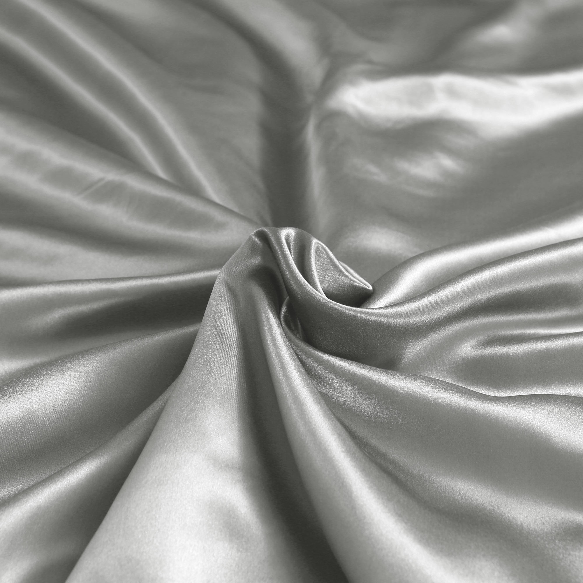 Light Grey silk fabric
